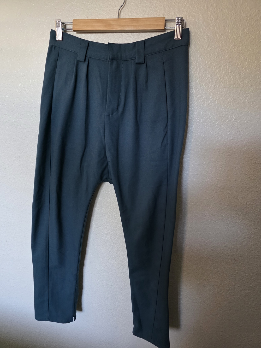 Free People Blue Trouser Pants